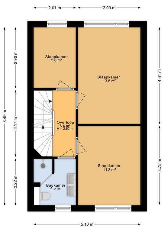 mediumsize floorplan